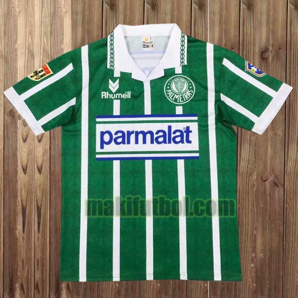 camisetas palmeiras 1993-1994 primera verde