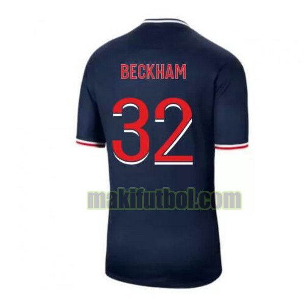 camisetas paris saint-germain 2020-2021 primera beckham 32