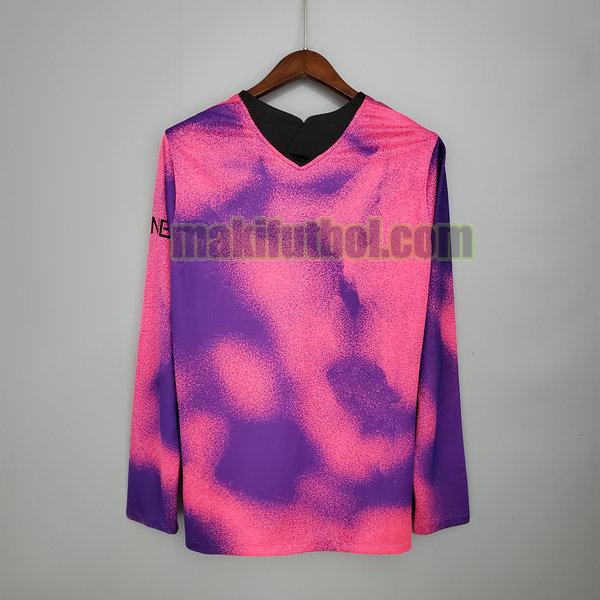 camisetas paris saint-germain 2021 fourth ml púrpura