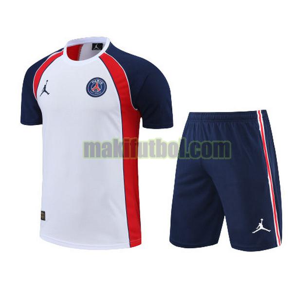 camisetas paris saint-germain 2022 2023 training conjunto blanco rojo azul