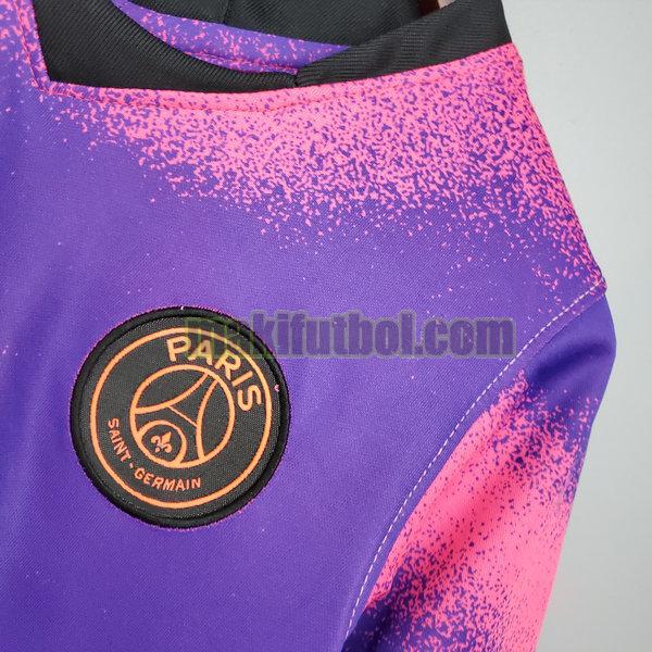 camisetas paris saint-germain niño 2020 2021 fourth púrpura