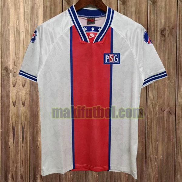 camisetas paris saint germain 1994-1995 segunda blanco