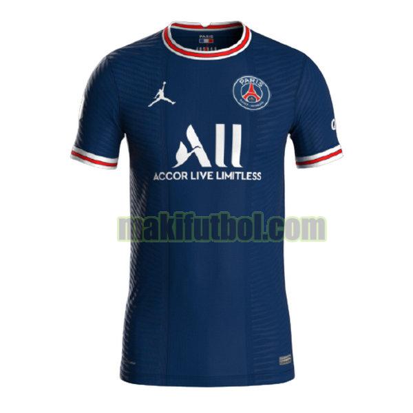 camisetas paris saint germain 2021 2022 primera tailandia azul