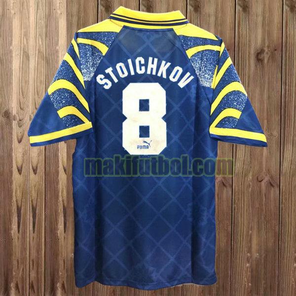 camisetas parma 1995-1997 primera stoichkov 8 azul