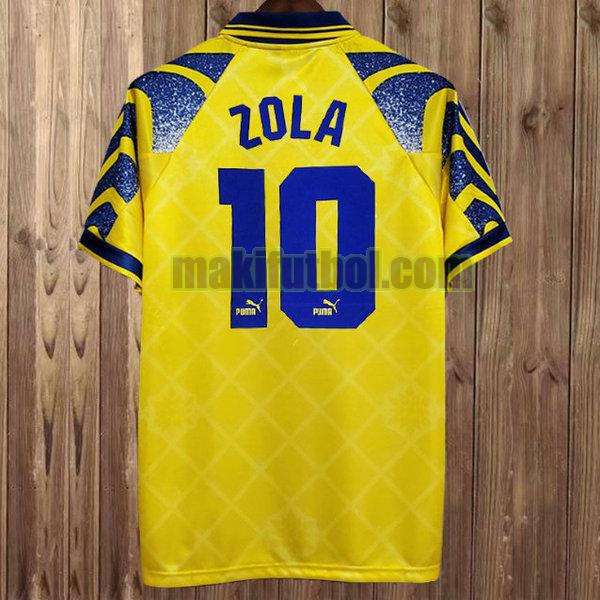 camisetas parma 1995-1997 tercera zola 10 amarillo