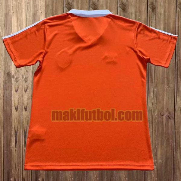 camisetas países bajos 1989 primera naranja