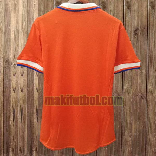camisetas países bajos 1997 primera naranja