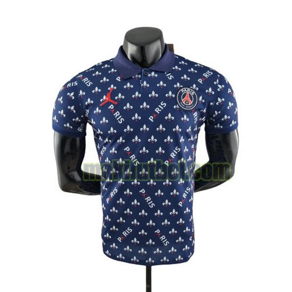 camisetas polo paris saint-germain 2022 2023 player navy
