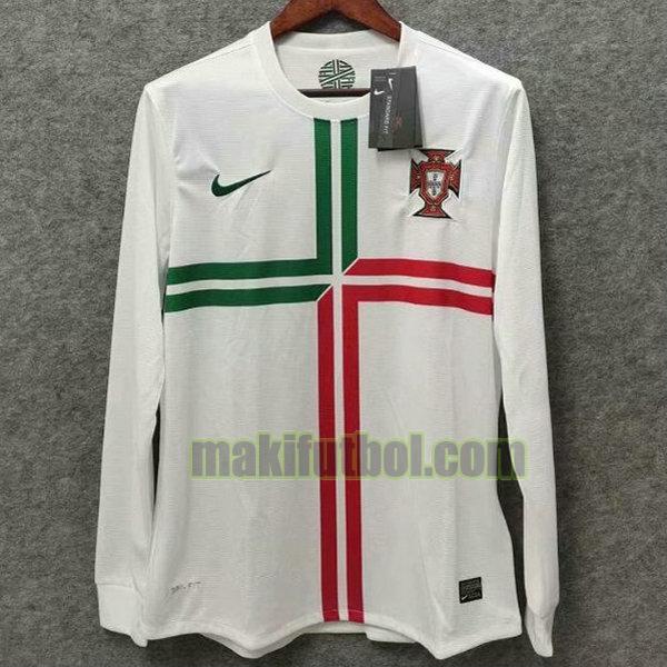 camisetas portugal 2012 segunda blanco