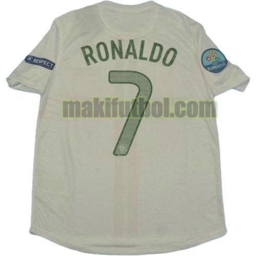 camisetas portugal 2012 segunda ronaldo 7