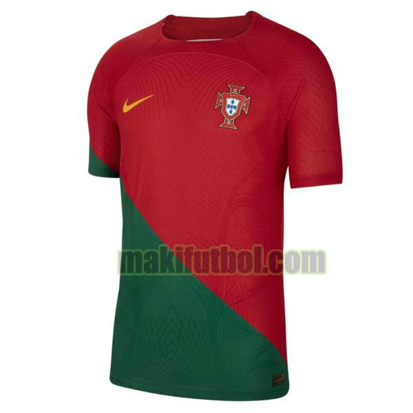 camisetas portugal 2022 primera tailandia rojo verde