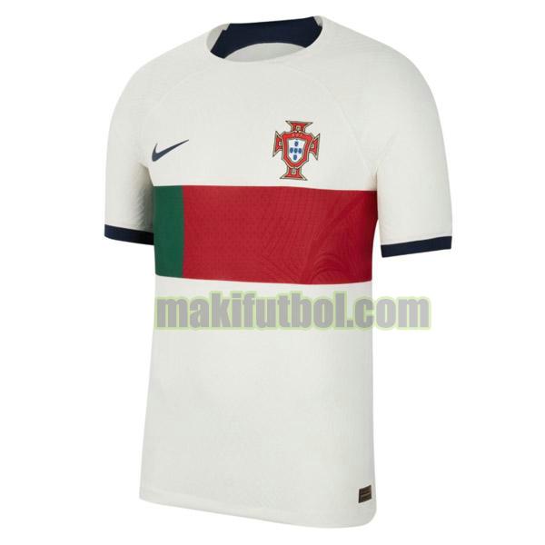 camisetas portugal 2022 segunda blanco