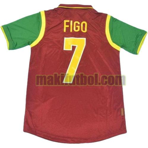 camisetas portugal copa mundial 1998 primera figo 7