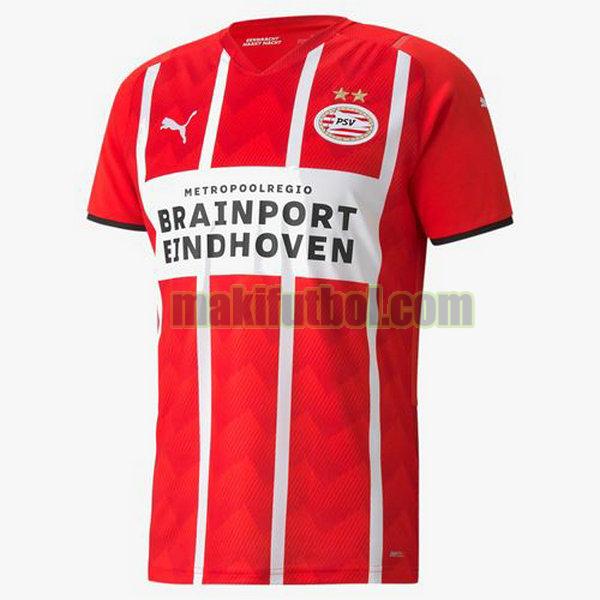 camisetas psv eindhoven 2021 2022 primera equipacion rojo blanco