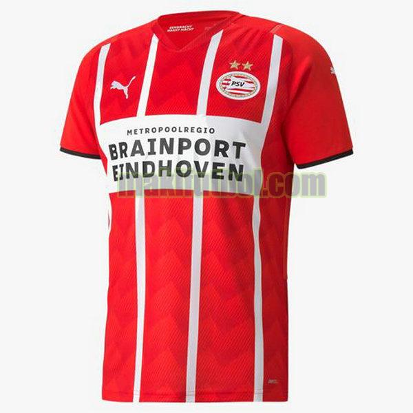camisetas psv eindhoven 2021 2022 primera tailandia rojo blanco