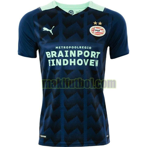 camisetas psv eindhoven 2021 2022 segunda tailandia azul