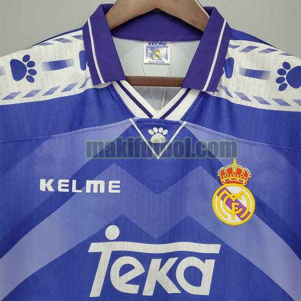 camisetas real madrid 1996 97 segunda púrpura