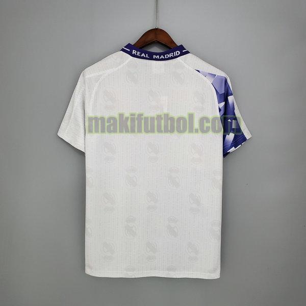 camisetas real madrid 1996 97 tercera blanco
