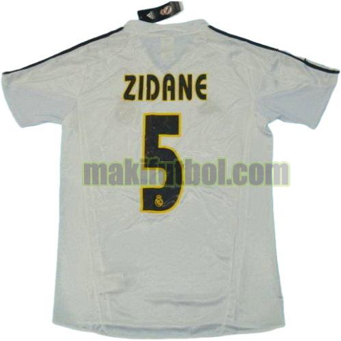 camisetas real madrid 2003-2004 primera zidane 5