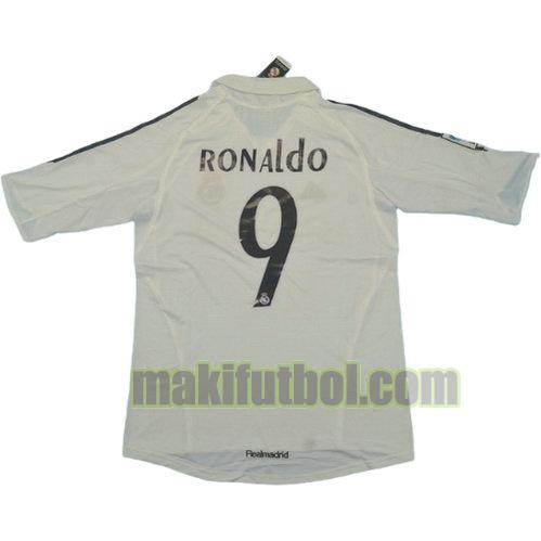 camisetas real madrid 2005-2006 primera ronaldo 9