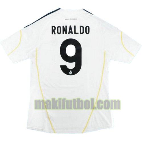 camisetas real madrid 2009-2010 primera ronaldo 9
