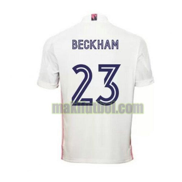 camisetas real madrid 2020-2021 primera beckham 23