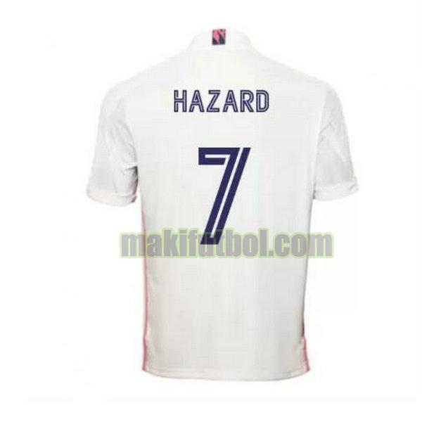 camisetas real madrid 2020-2021 primera hazard 7