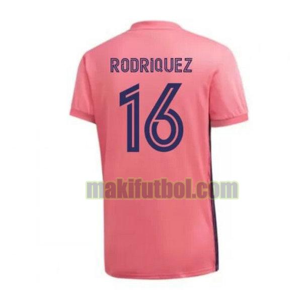 camisetas real madrid 2020-2021 segunda rodriquez 16