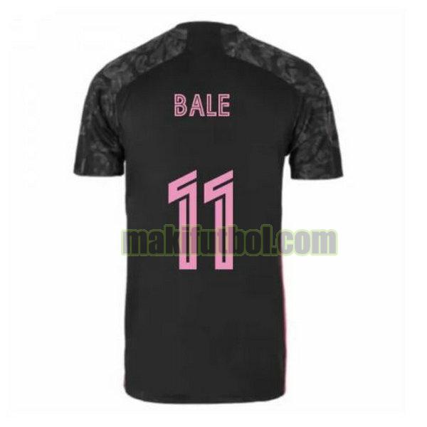 camisetas real madrid 2020-2021 tercera bale 11 negro