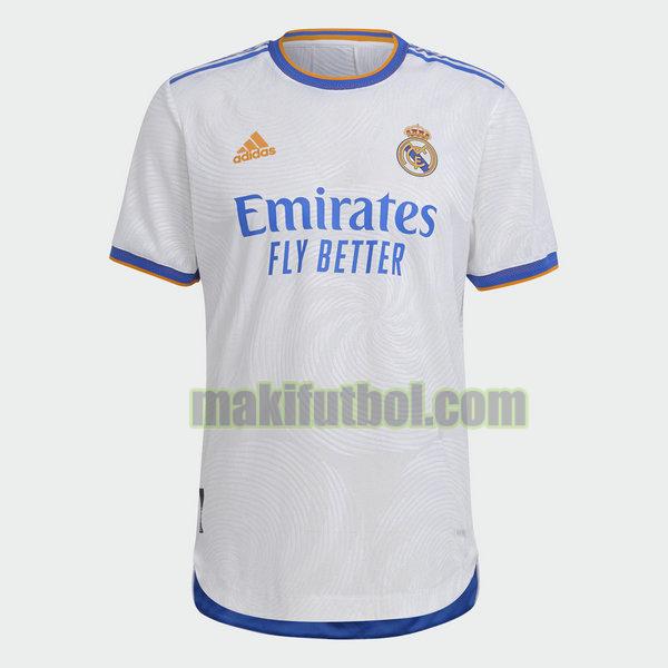 camisetas real madrid 2021 2022 primera equipacion blanco