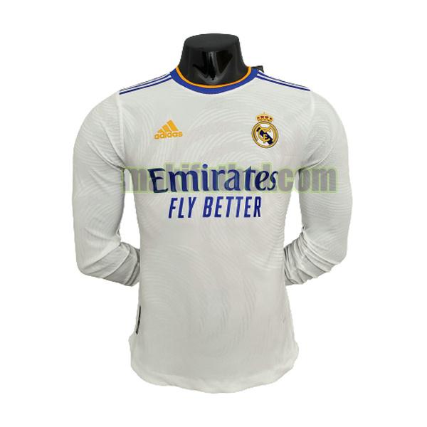 camisetas real madrid 2021 2022 primera ml player blanco