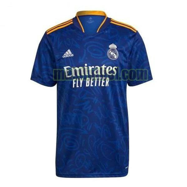 camisetas real madrid 2021 2022 segunda equipacion azul