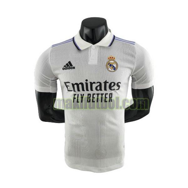 camisetas real madrid 2022 2023 primera player blanco