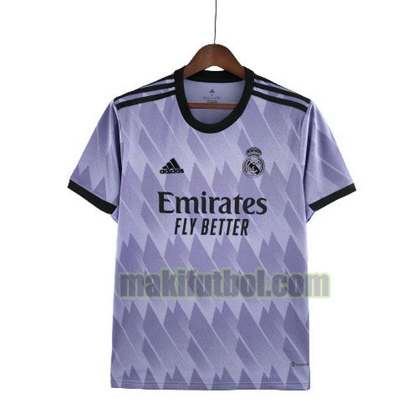 camisetas real madrid 2022 2023 segunda tailandia purple