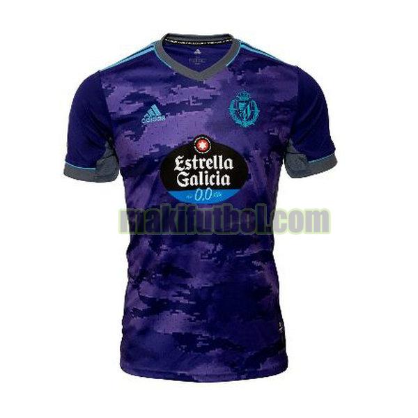 camisetas real valladolid 2021 2022 segunda tailandia púrpura