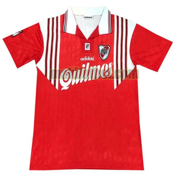 camisetas river plate 1995-1996 segunda rojo