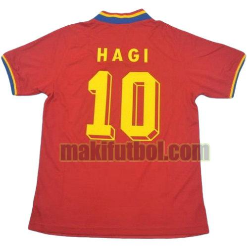 camisetas romania copa mundial 1994 segunda hagi 10