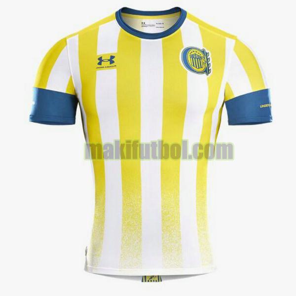 camisetas rosario central 2021 2022 segunda tailandia amarillo blanco