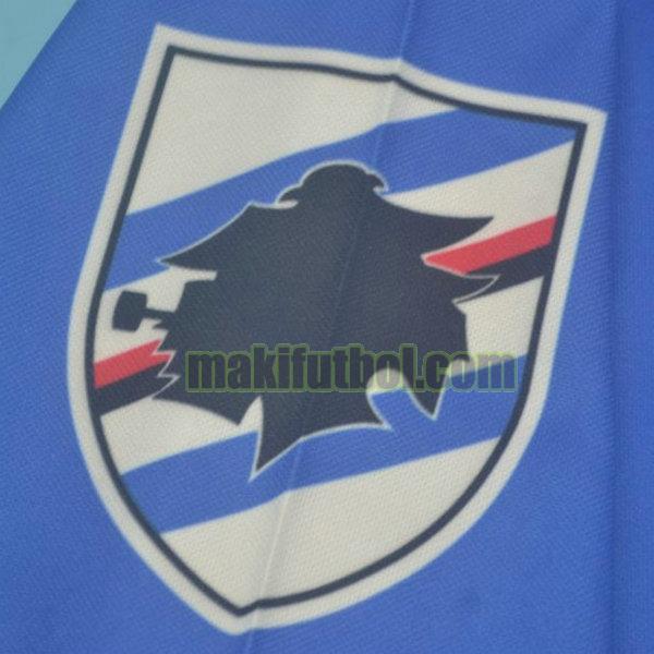 camisetas sampdoria 1991-1992 primera azul