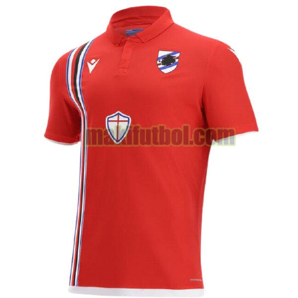 camisetas sampdoria 2021 2022 tercera tailandia rojo