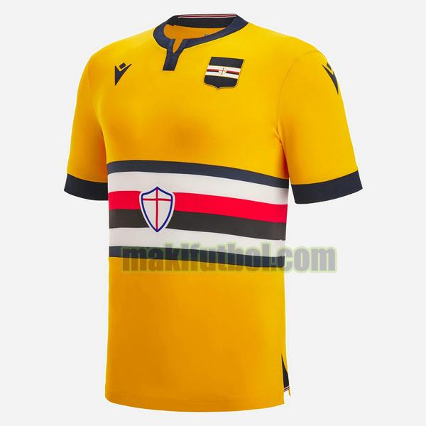 camisetas sampdoria 2022 2023 tercera amarillo