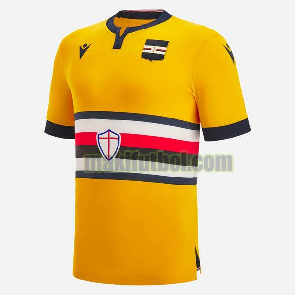 camisetas sampdoria 2022 2023 tercera tailandia amarillo