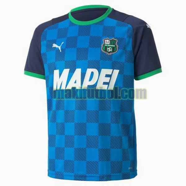 camisetas sassuolo calcio 2021 2022 tercera tailandia azul