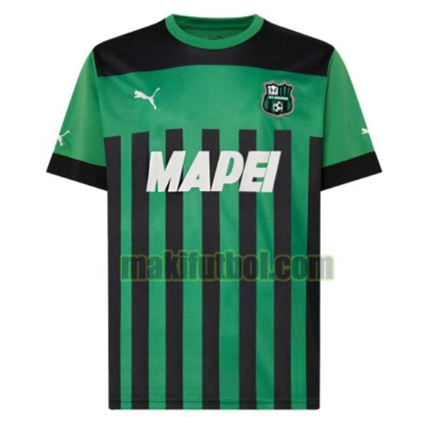 camisetas sassuolo calcio 2022 2023 primera tailandia verde negro