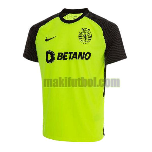 camisetas sporting lisbon 2021 2022 segunda tailandia verde