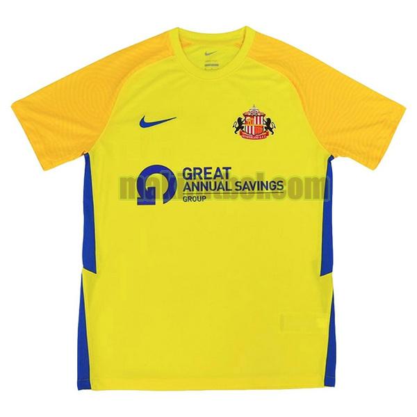 camisetas sunderland 2021 2022 segunda tailandia amarillo