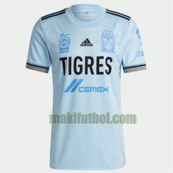 camisetas tigres uanl 2021 2022 segunda tailandia azul