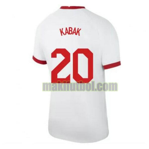 camisetas turquia 2020 primera kabak 20