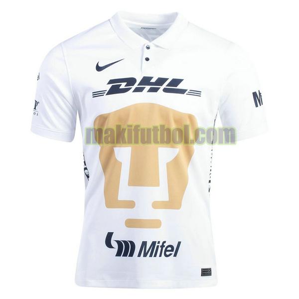 camisetas unam pumas 2021 2022 primera tailandia blanco