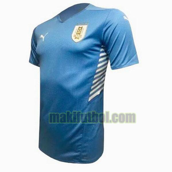 camisetas uruguay 2021 2022 primera tailandia azul